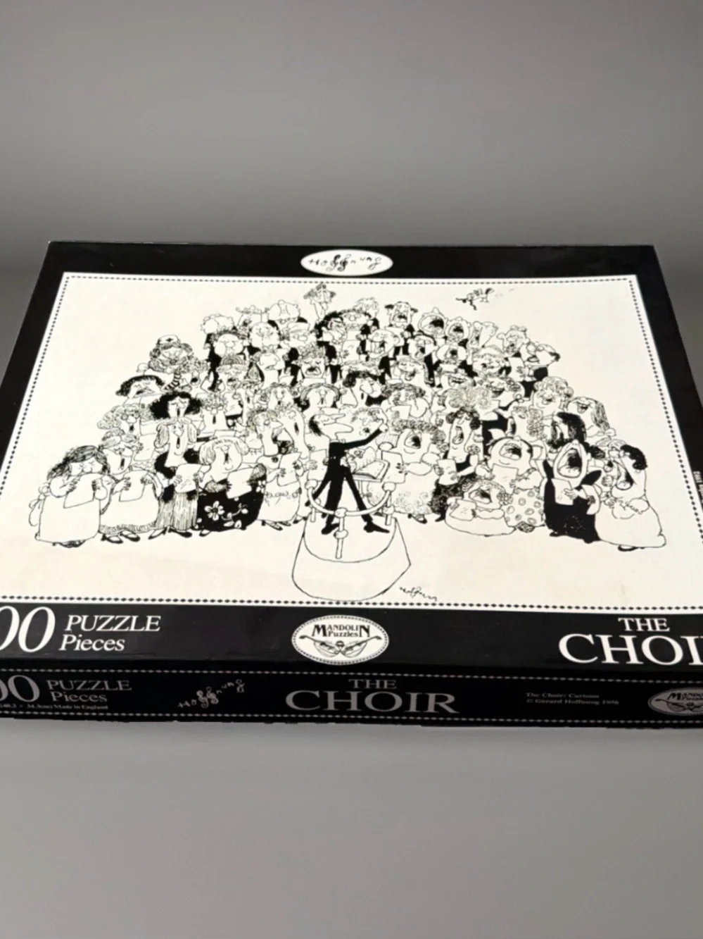 Vintage 1992 “The Choir” 500-Piece Jigsaw Puzzle published by Mandolin Puzzles.
